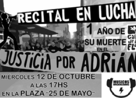 Festival “Justicia por Adrián”