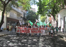 Amsafe Rosario una vez más en la calle