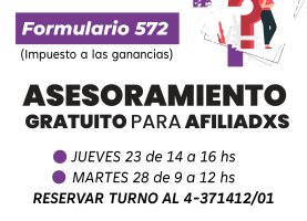 Asesoramiento gratuito para afiliadxs