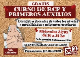 Curso de RCP y Primeros Auxilios 