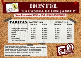 Convenio: Hostel La Casona de Don Jaime 2