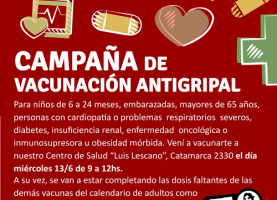 Campaña de Vacunación Antigripal. 