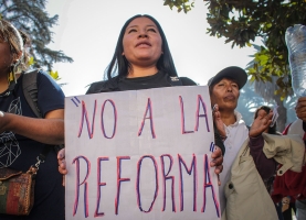 Solidaridad con la lucha de la docencia y todo el pueblo jujeño.