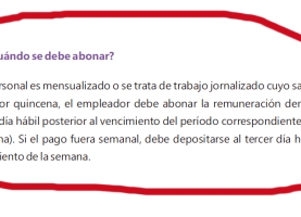 Un cronograma de pago contra los docentes