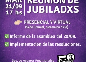 Reunión de jubiladxs