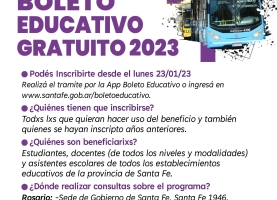 Boleto Educativo Gratuito 2023