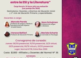 [COMPLETO] Formación: TRANSitando caminos entre la ESI y la literatura.