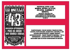 Festival por Ayotzinapa