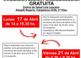 Día mundial de la voz: Evaluación Fonoaudiológica Gratuita en Amsafe Rosario.