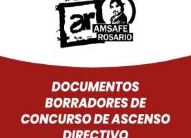 Documentos borradores de concurso de ascenso directivo