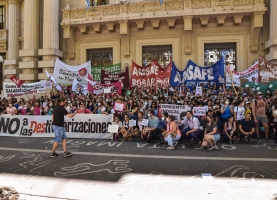 1° Día del Paro Provincial Docente