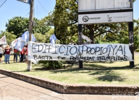 Reclamamos el derecho a un edificio propio