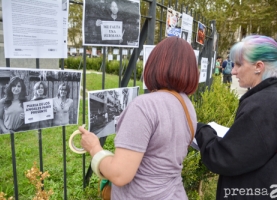 Justicia por María de los Ángeles. Muestra artística y acto