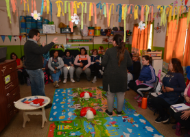 Curso de RCP en el Jardín “Héroes de Malvinas"