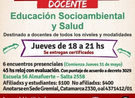 Curso de formación docente