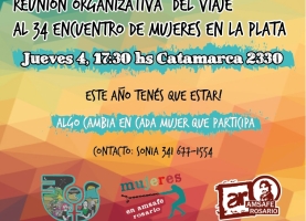 Reunión Organizativa del viaje al 34° ENM en La Plata 2019