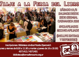 Viaje a la Feria del Libro