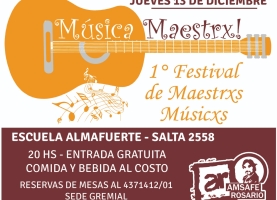 1° Festival de Maestrxs Músicxs