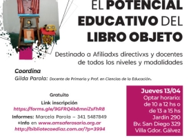 Taller: El potencial educativo del libro objeto