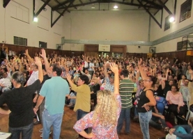 Una masiva asamblea departamental sirvió para fortalecer la democracia sindical