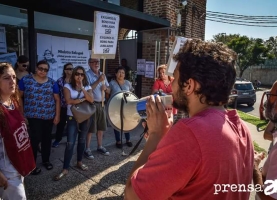 Importante “facturazo”y “recibazo” frente al Ministerio por los reclamos de los compañeros reemplazantes.