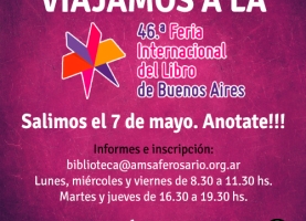 Viajamos a la 46° Feria Internacional del Libro de Buenos Aires