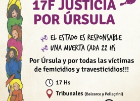 17F: Justicia por Úrsula 