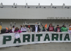 Acompañamos la Jornada de Protesta de los profesionales nucleados en Siprus.