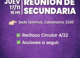 Reunión de Secundaria