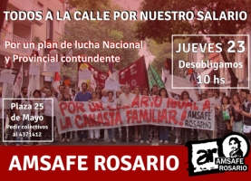 Marcha por nuestro salario