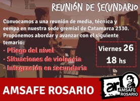 Reunión de Secundaria