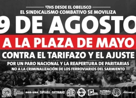 Marcha contra el ajuste y los tarifazos