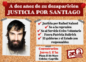 A dos años de su desaparición Justicia por Santiago