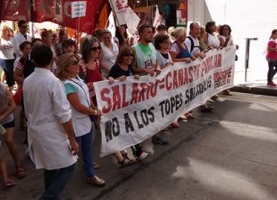 Lunes 29: Hubo paro total y fuerte movilización en Rosario