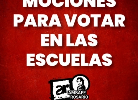 Mociones para votar en las escuelas