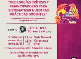 Pedagogías críticas y emancipadoras para sistematizar nuestras prácticas docentes