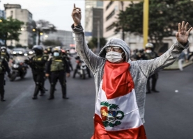 Basta de represión y masacres en Perú