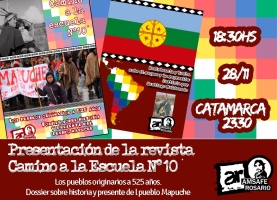 Presentación de la revista Camino a la escuela (Nº 10)