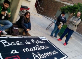 Basta de matar a nuestrxs alumnxs! 