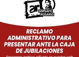 Reclamo administrativo para presentar ante la caja de jubilaciones, directivos y supervisores