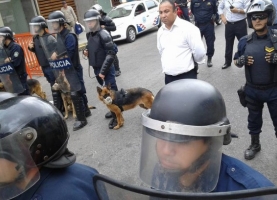 Masiva movilización docente en Santiago del Estero. 