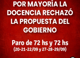 Asamblea Provincial: Rechazo a la propuesta del gobierno