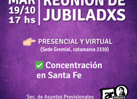 Reunión de jubiladxs