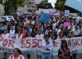 Continúa el paro docente en Salta