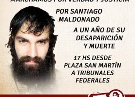 Marchamos por Verdad y Justicia por Santiago Maldonado