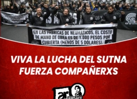 Viva la lucha del SUTNA