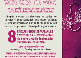 Talleres de la Voz 2022 - Modalidad Virtual