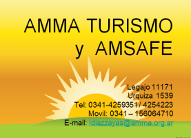 Promociones turísticas de Amsafe Rosario y AMMA