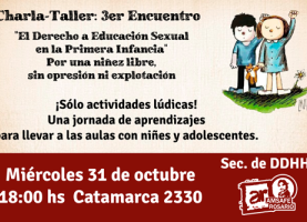 3er Encuentro de la charla taller de Esi y Derechos Humanos