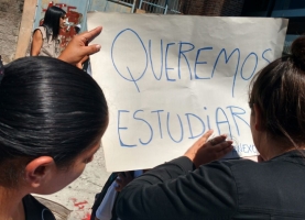 Otra vez se movilizan la escuela 1251 y la 1095